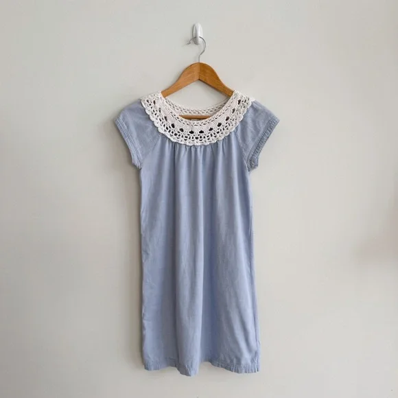 A.P.C. • Oxford Shift Dress in Bleu - Picture 3 of 11